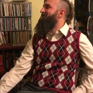 Vintage Men’s Argyle Sweater Vest